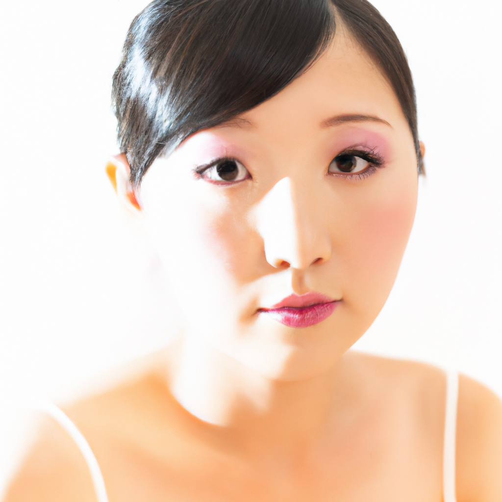 미니멀 인물 촬영 예시: 하이키 조명, 화이트 배경